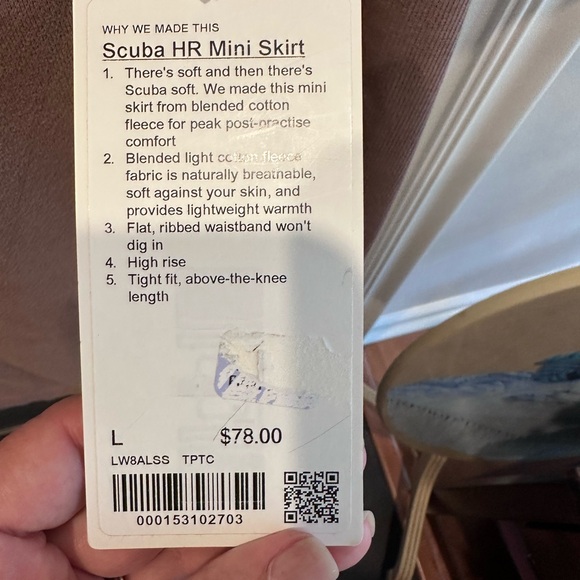 lululemon athletica Tan Mini Skirt - Picture 8 of 8